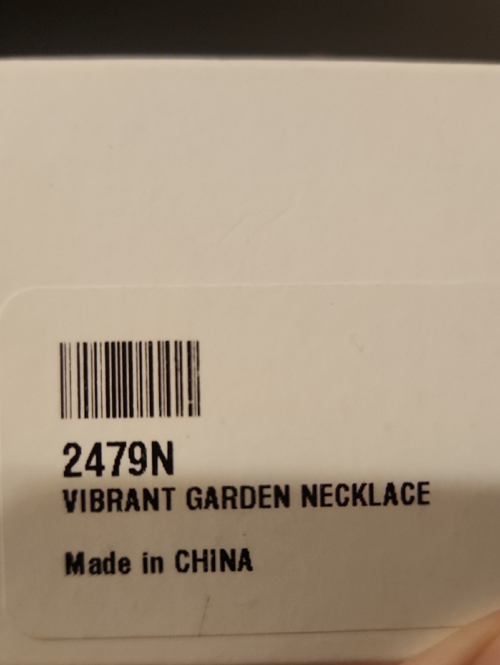 Touchstone Crystal Swarovski Vibrant Garden Necklace - Picture 11 of 11